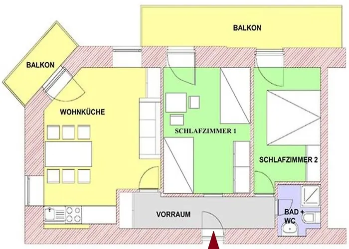 아파트 Stadt Wien *