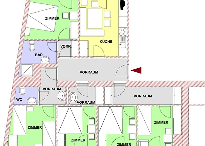 아파트 Stadt Wien 배드호프가스타인